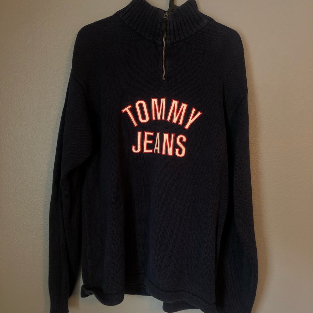 VINTAGE Tommy Hilfiger Quarter ZIP